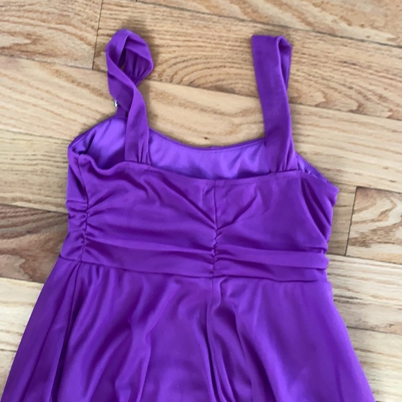 Simple Purple Dress - Picture 4 of 5
